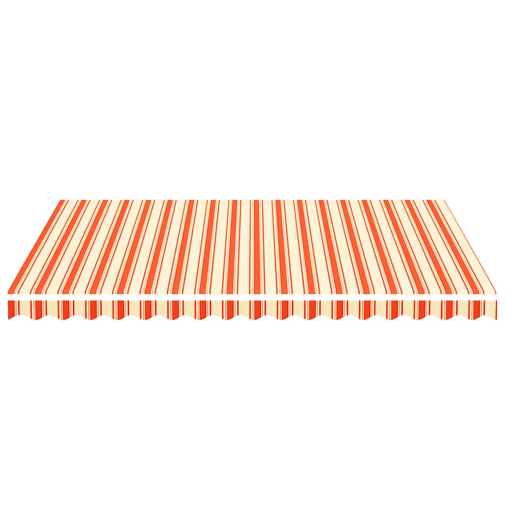 Awning Replacement Fabric Yellow and Orange 400x300cm Polyester