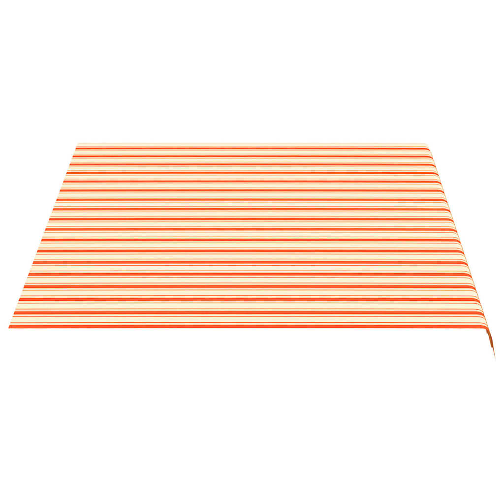 Awning Replacement Fabric Yellow and Orange 400x300cm Polyester