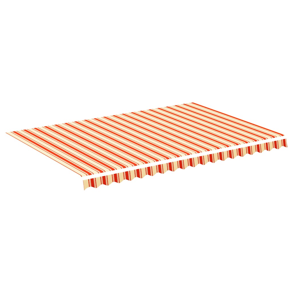 Awning Replacement Fabric Yellow and Orange 450x300cm Polyester