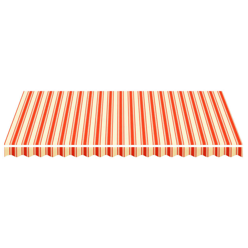 Awning Replacement Fabric Yellow and Orange 450x300cm Polyester
