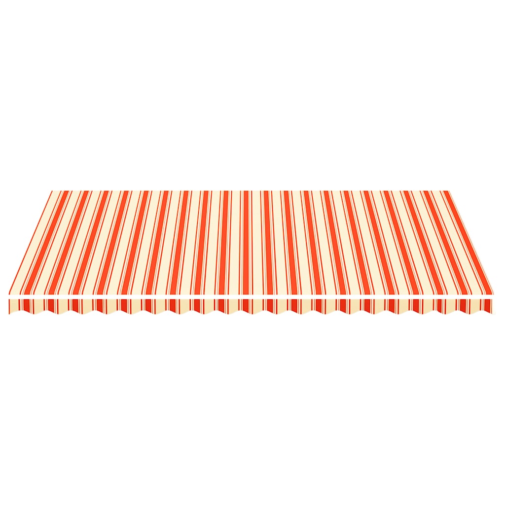 Awning Replacement Fabric Yellow and Orange 500x300cm Polyester