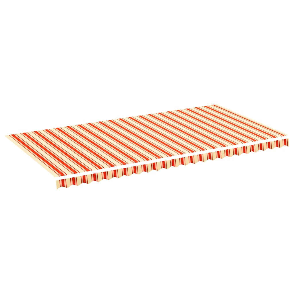 Awning Replacement Fabric Yellow and Orange 600x300 cm Polyester