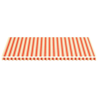 Awning Replacement Fabric Yellow and Orange 600x300 cm Polyester