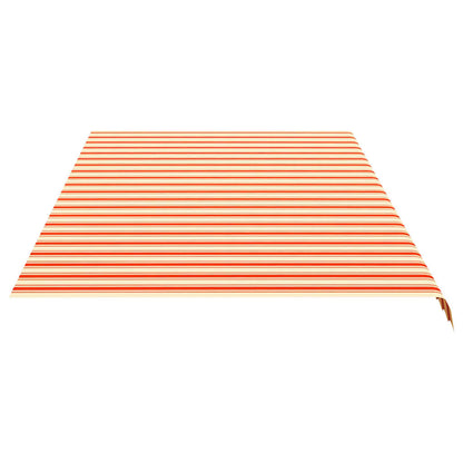 Awning Replacement Fabric Yellow and Orange 600x300 cm Polyester