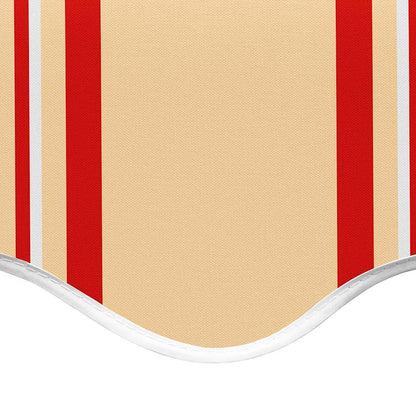 Awning Replacement Fabric Yellow and Orange 600x300 cm Polyester