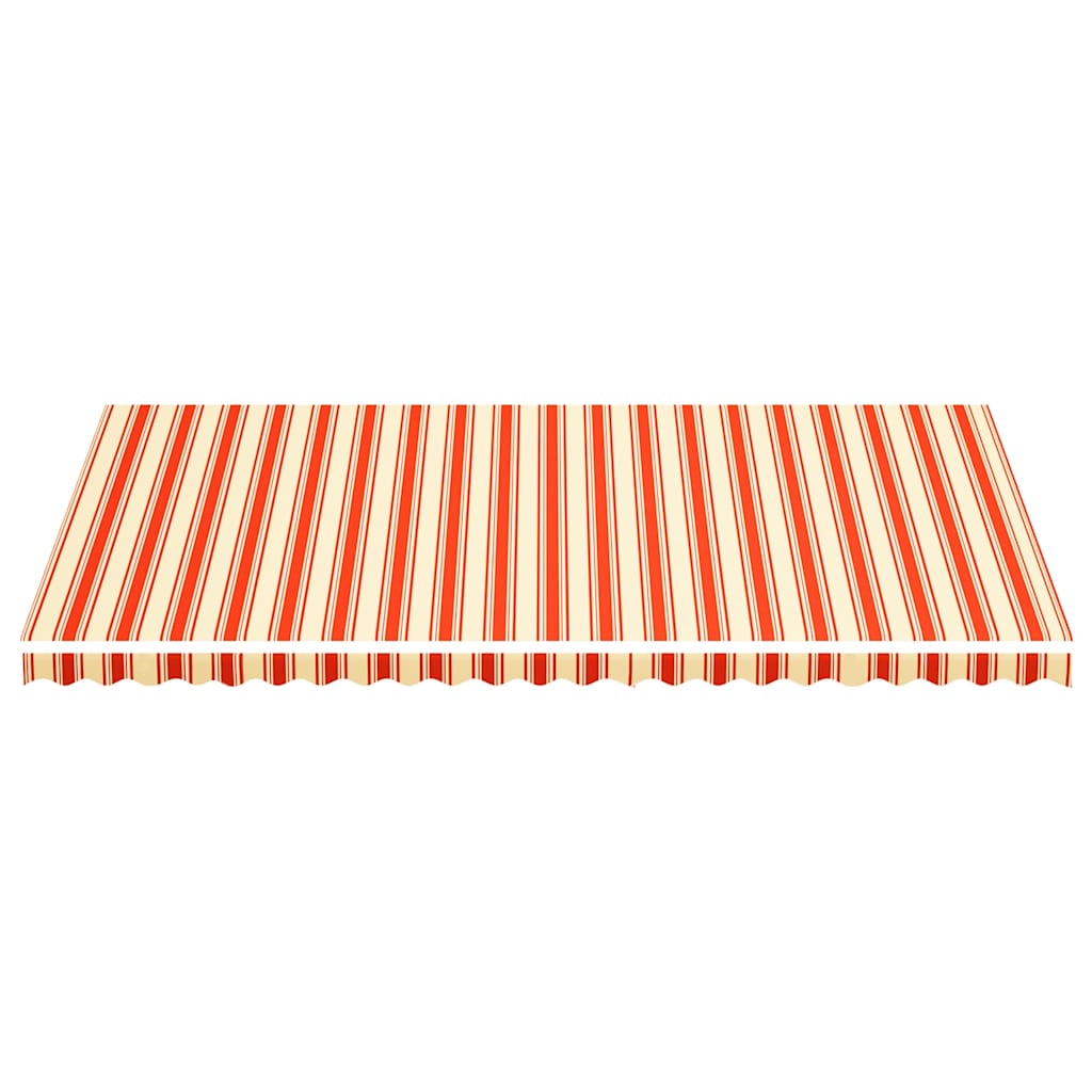 Awning Replacement Fabric Yellow and Orange 600x350 cm Polyester