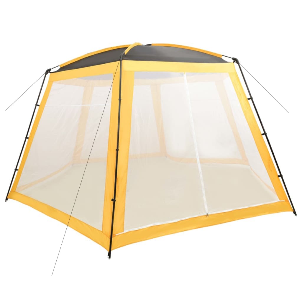 Pool Tent Fabric 590x520x250 cm Yellow