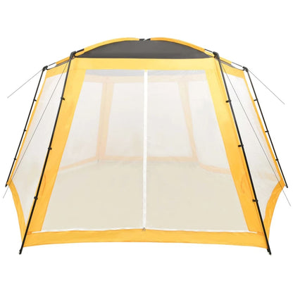 Pool Tent Fabric 590x520x250 cm Yellow