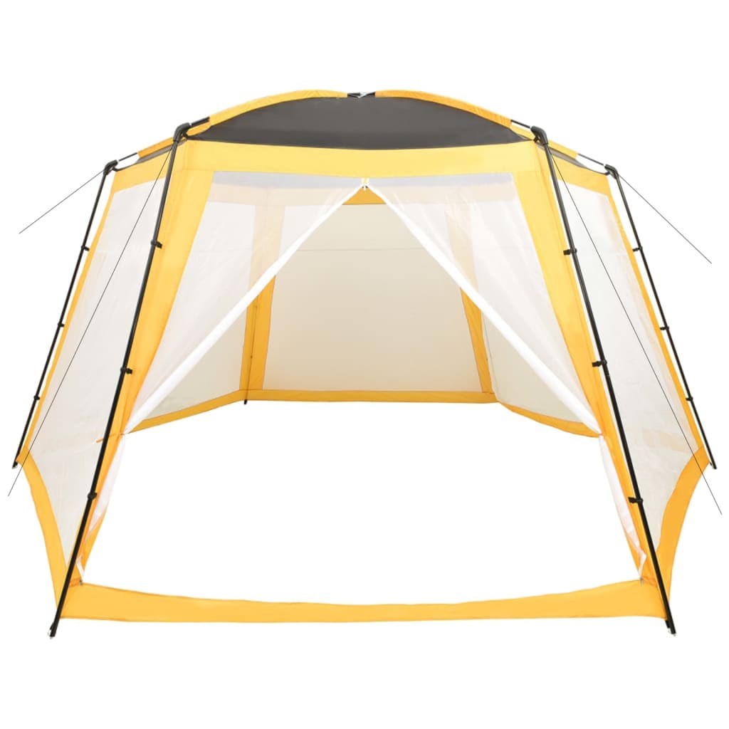 Pool Tent Fabric 590x520x250 cm Yellow