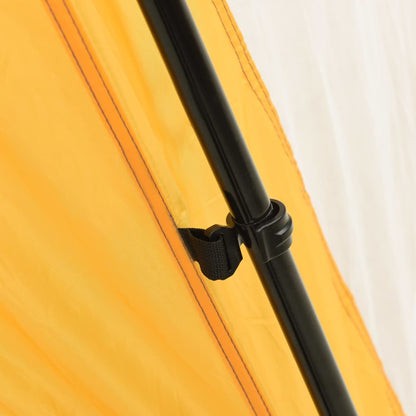 Pool Tent Fabric 590x520x250 cm Yellow