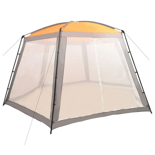 Pool Tent Fabric 590x520x250 cm Grey