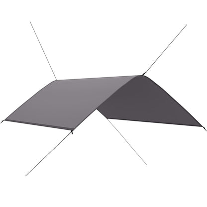 Outdoor Tarp 3x2 m Grey