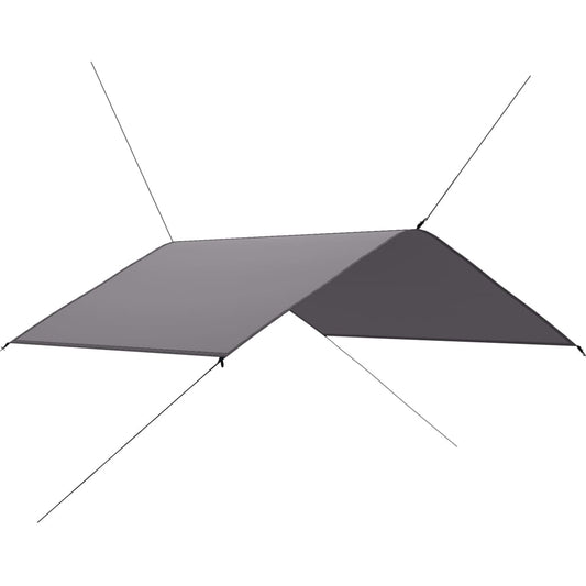 Outdoor Tarp 4x4 m Grey