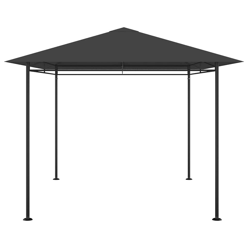 Gazebo 384x281x270 cm Anthracite 180 g/m²