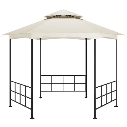 Gazebo with Sidewalls 3.1x2.7 m Cream