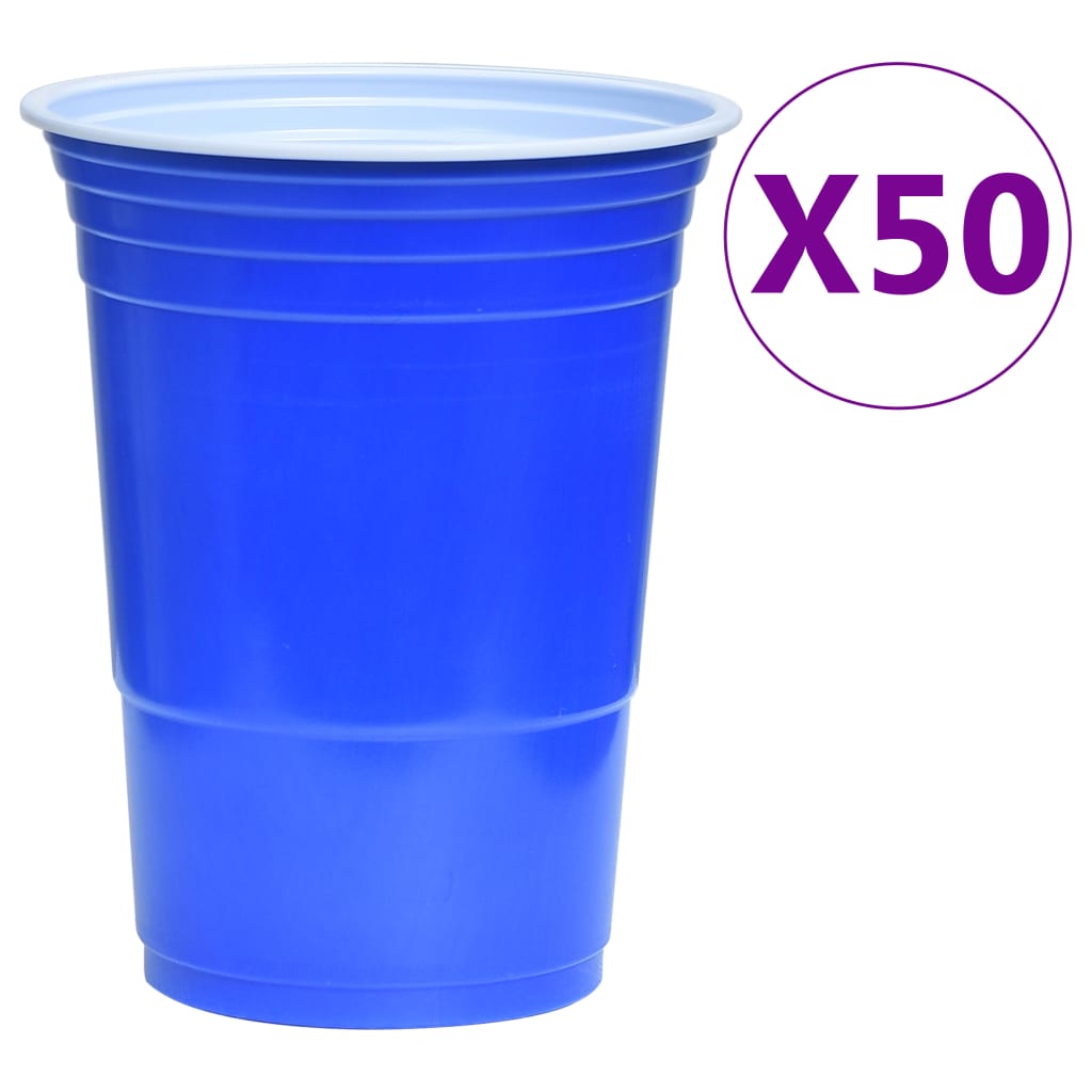 3056793 vidaXL Folding Beer Pong Table with Cups and Balls 240 cm (48188+48189)