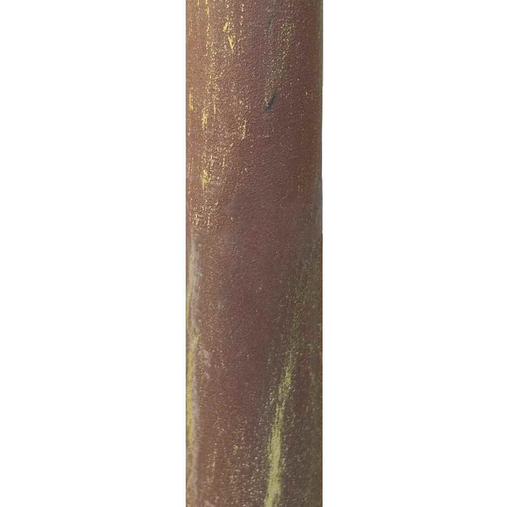 313999 vidaXL Garden Pergola Antique Brown 6x3x2,5 m Iron