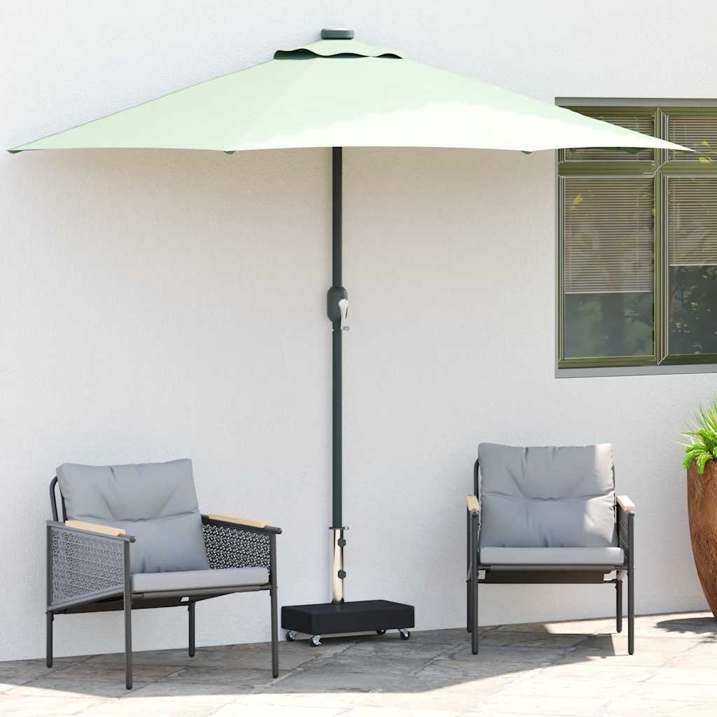 Umbrella Base Black 45x25x8 cm Granite