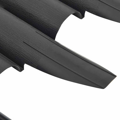 Lawn Edgings 36 pcs Anthracite 10 m PP