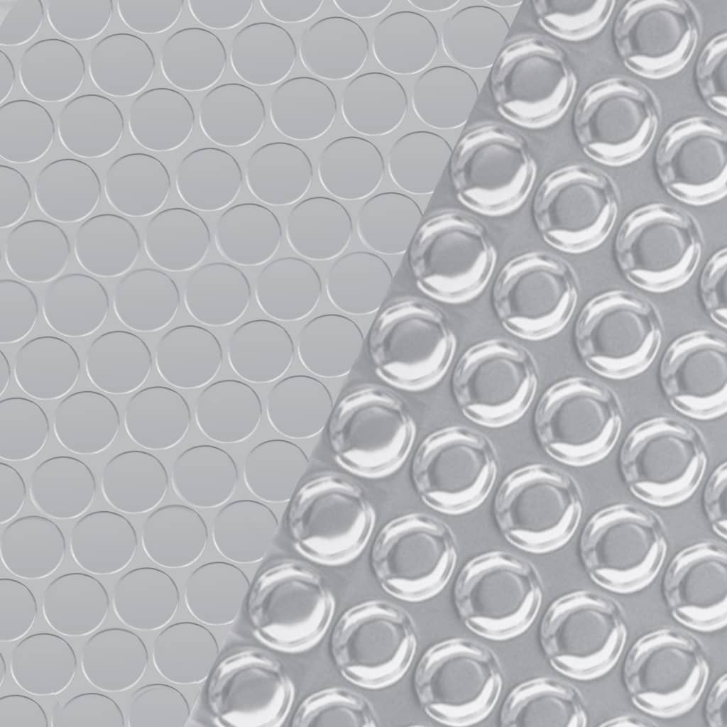Pool Cover | Silver | Polyethylene | 488 cm diameter | Heat-resistant