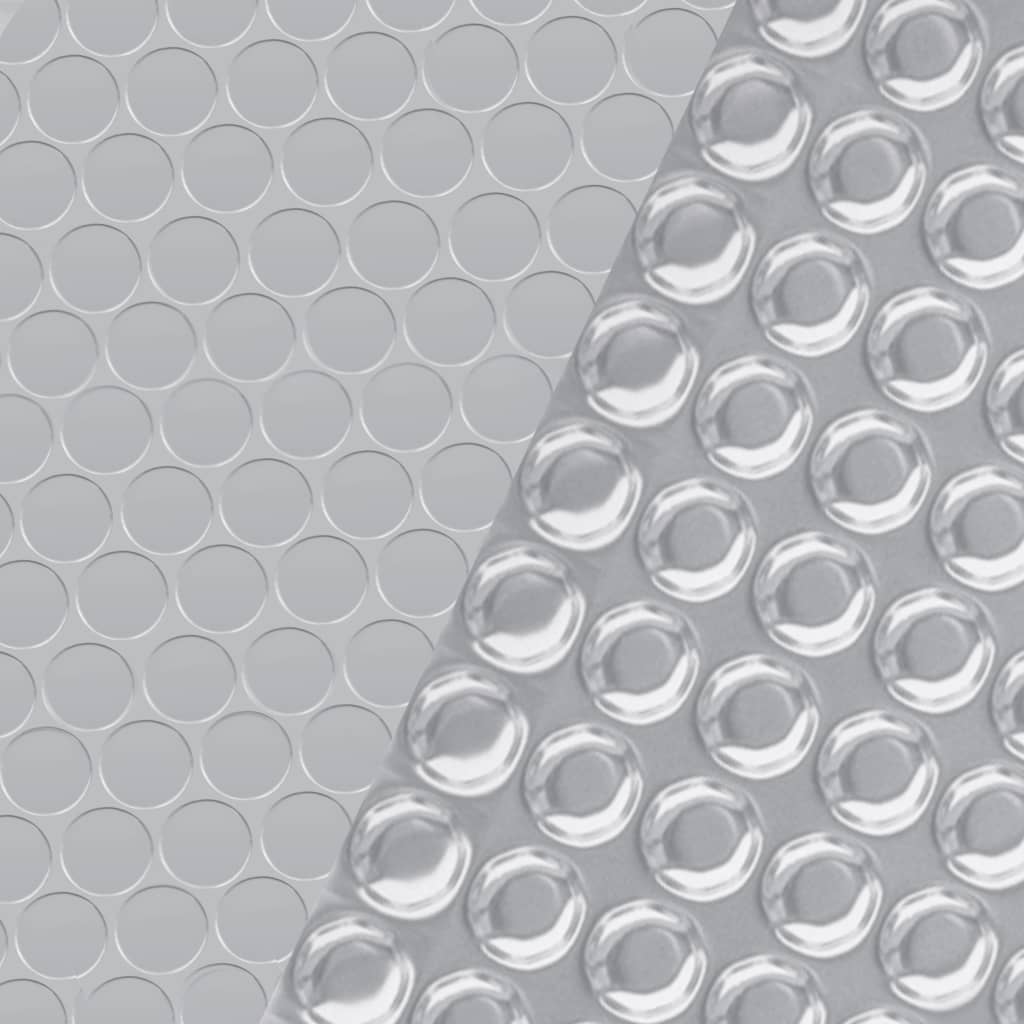 Pool Cover | Silver | Polyethylene | Large | Rectangular | Minimalist