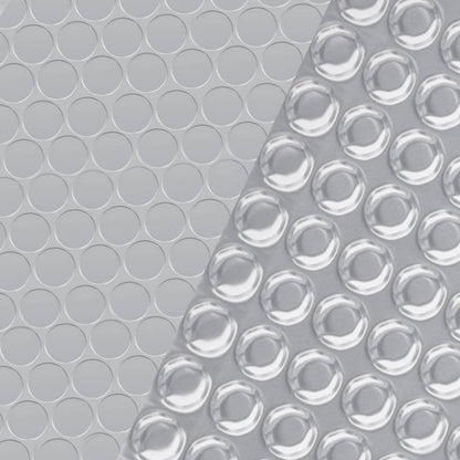 Pool Cover | Silver | Polyethylene | Large | Rectangular | Minimalist