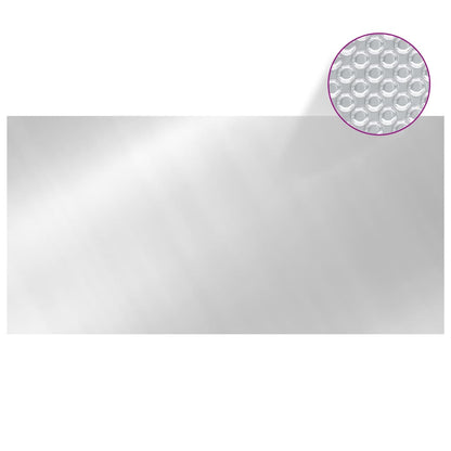 Pool Cover | Silver | Polyethylene | 549x274 cm