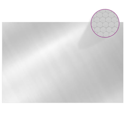 Pool Cover | Silver | Thick PE film with air chambers | 600 x 400 cm