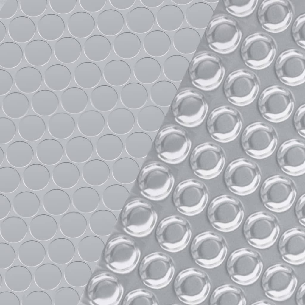 Pool Cover | Silver | Thick PE film with air chambers | 600 x 400 cm