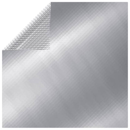 Pool Cover | Silver | Thick PE film with air chambers | Large