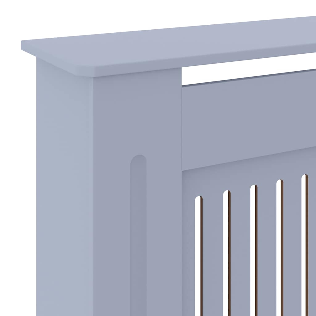 MDF Radiator Cover Grey 205 cm