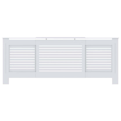 MDF Radiator Cover White 205 cm