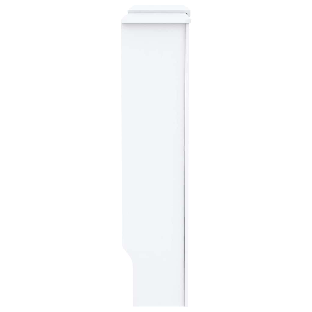 MDF Radiator Cover White 205 cm