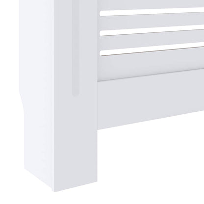 MDF Radiator Cover White 205 cm