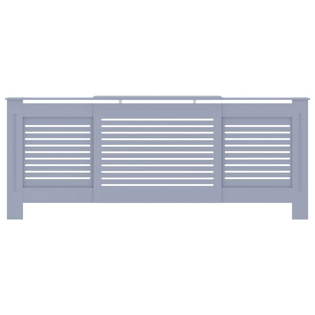 MDF Radiator Cover Grey 205 cm