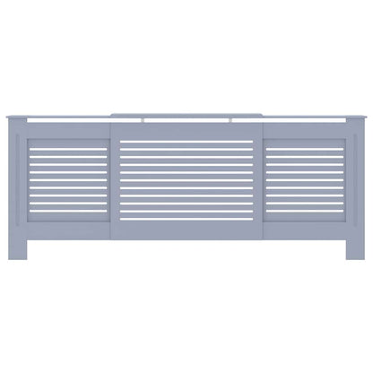 MDF Radiator Cover Grey 205 cm