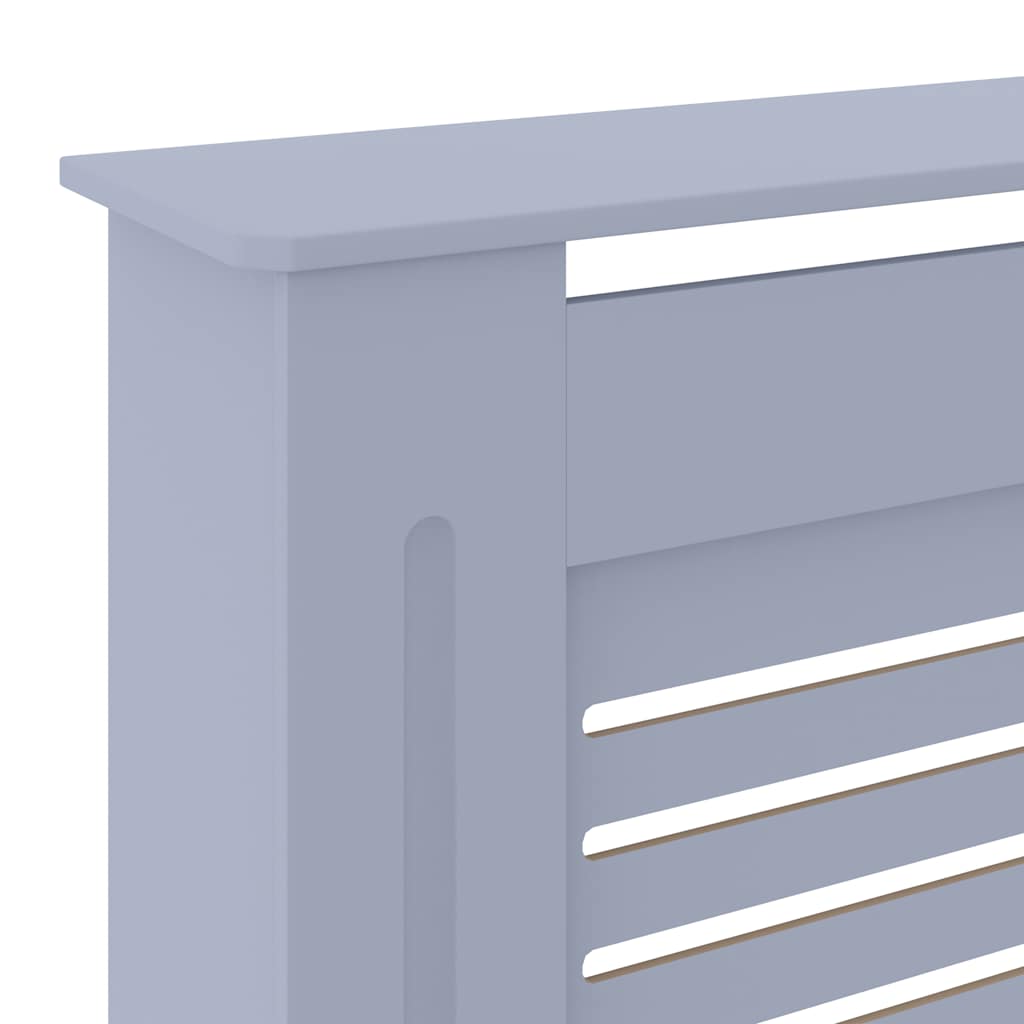 MDF Radiator Cover Grey 205 cm