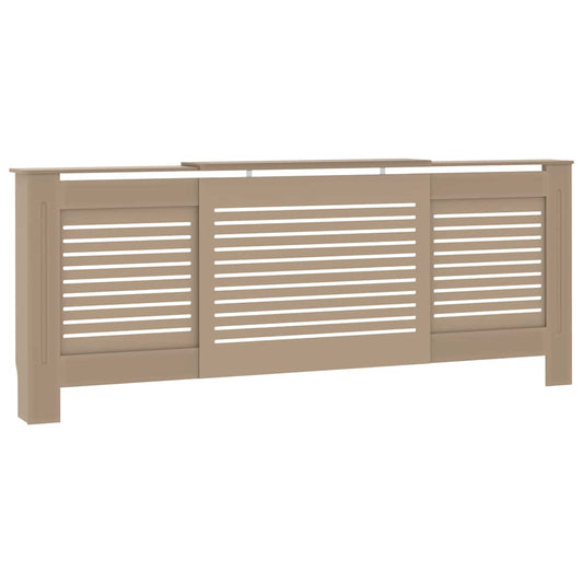 325554 vidaXL MDF Radiator Cover 205 cm
