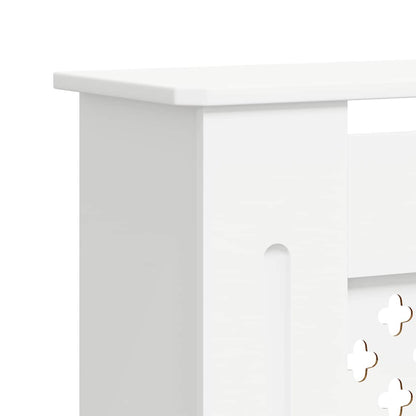 MDF Radiator Cover White 205 cm