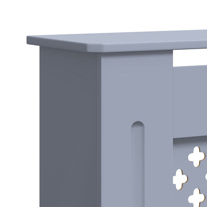 MDF Radiator Cover Grey 205 cm