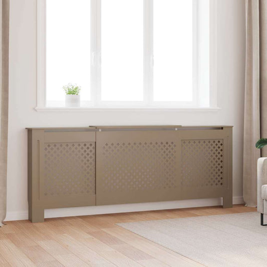 325558 vidaXL MDF Radiator Cover 205 cm