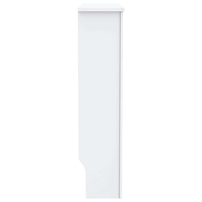 Engineered Wood Radiator Cover White 78 cm
