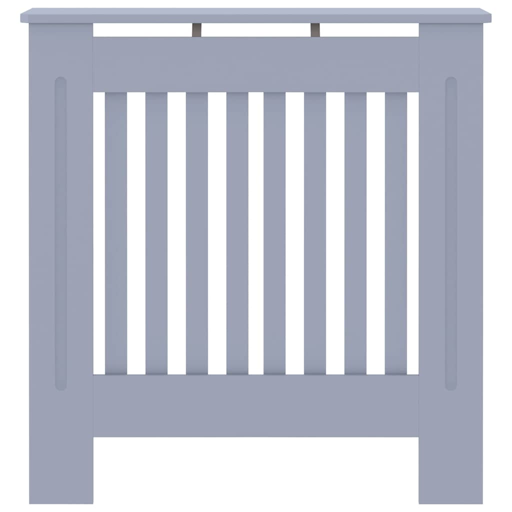 Engineered Wood Radiator Cover Grey 78 cm