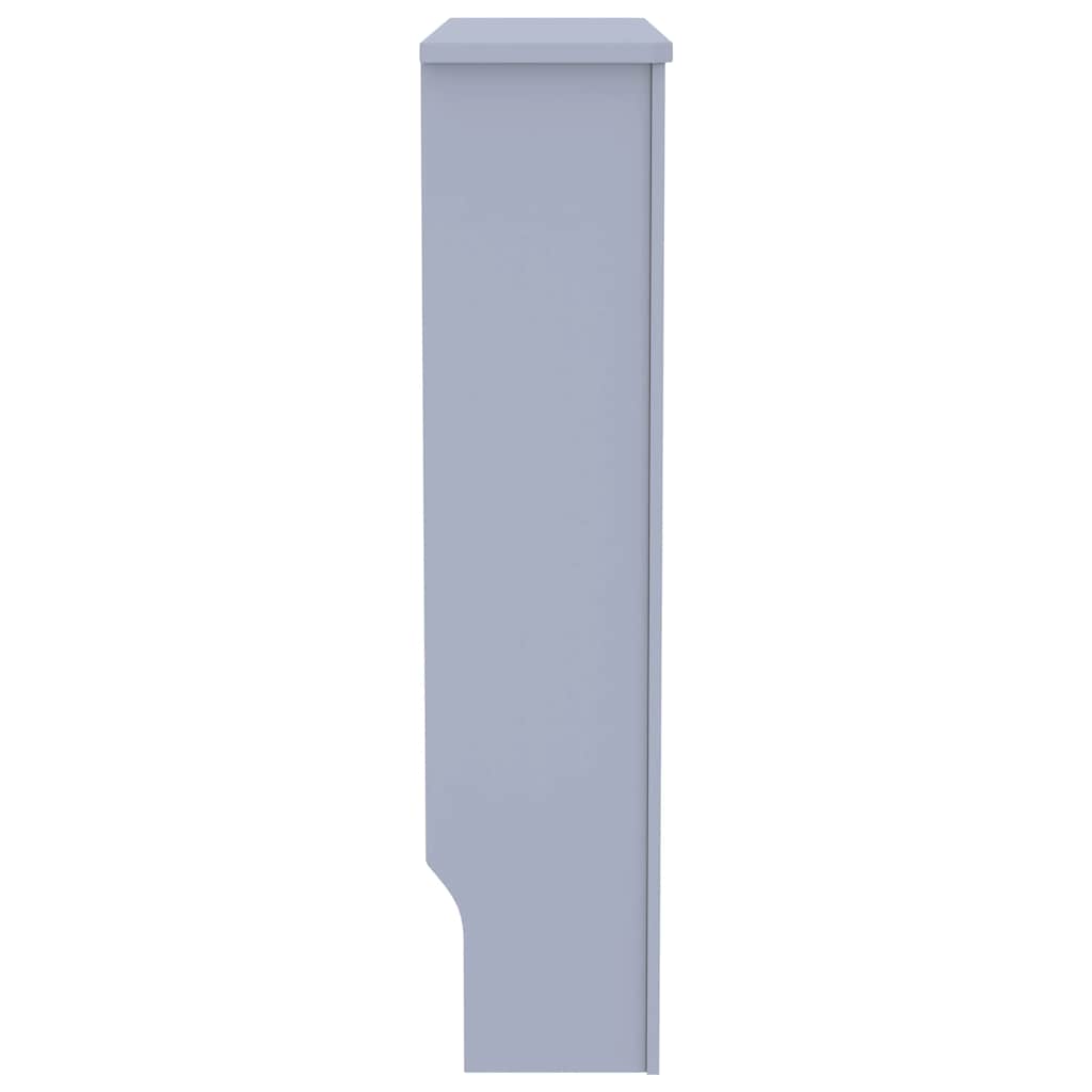 Engineered Wood Radiator Cover Grey 78 cm