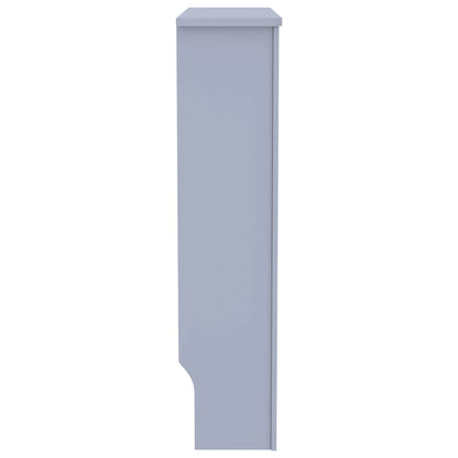 Engineered Wood Radiator Cover Grey 78 cm