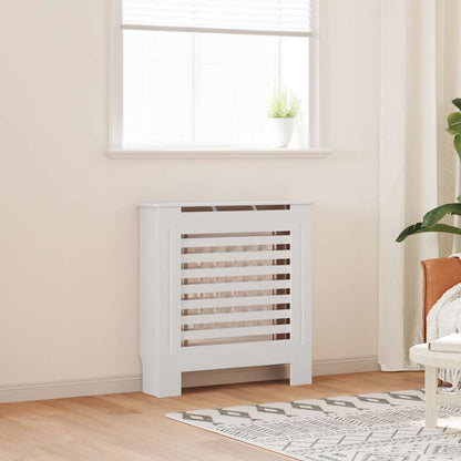 MDF Radiator Cover White 78 cm