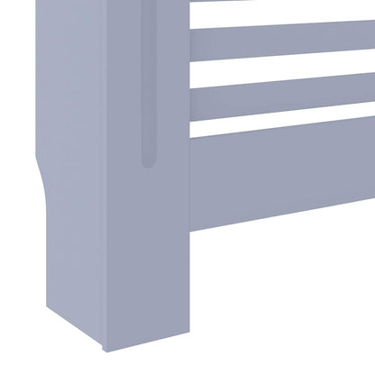 MDF Radiator Cover Grey 78 cm