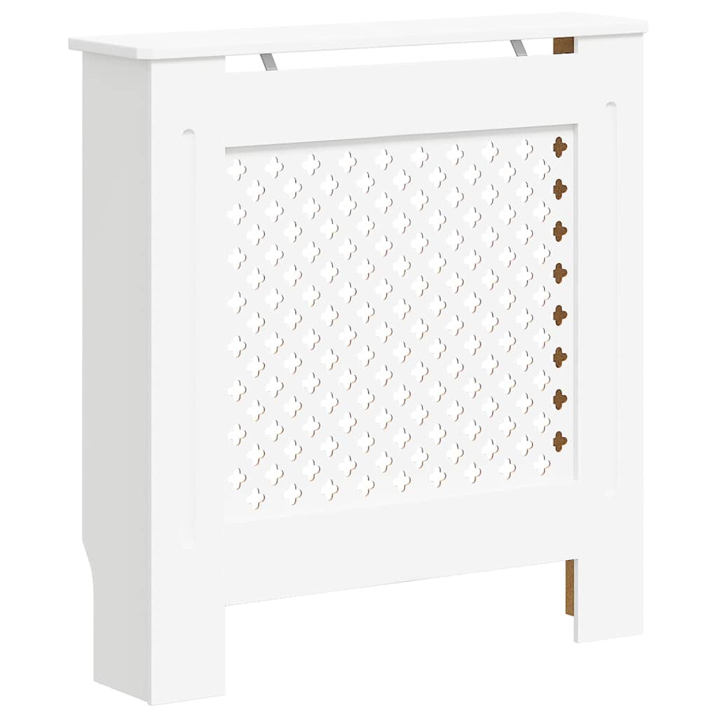 MDF Radiator Cover White 78 cm