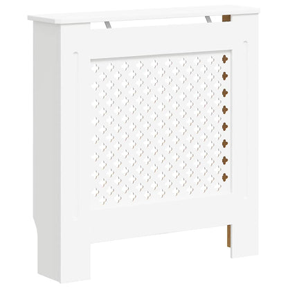 MDF Radiator Cover White 78 cm