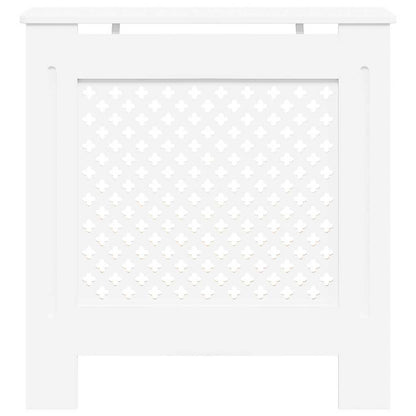 MDF Radiator Cover White 78 cm